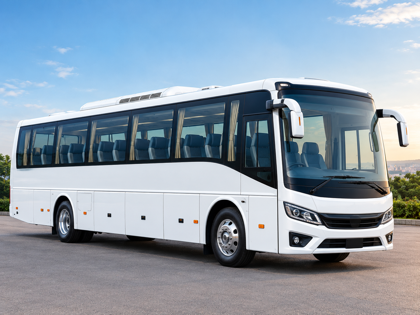 18 Seater AC and non AC mini coach for employee transportation